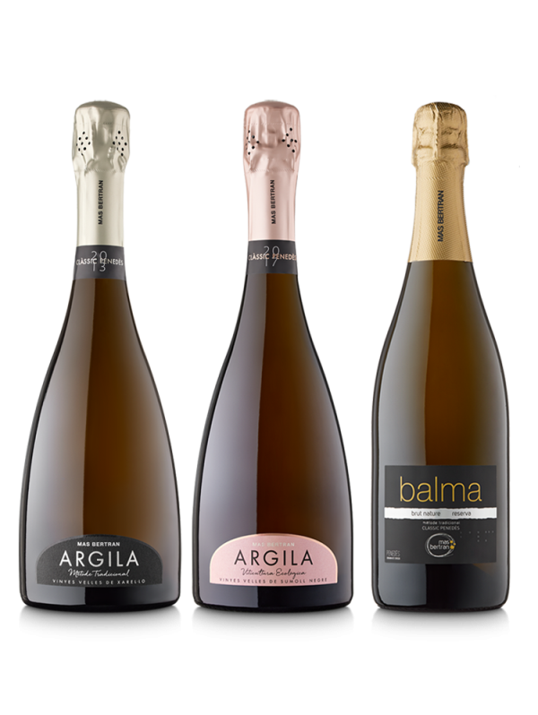 Tres vins de denominació d'origen Magnums Clàssic Penedès