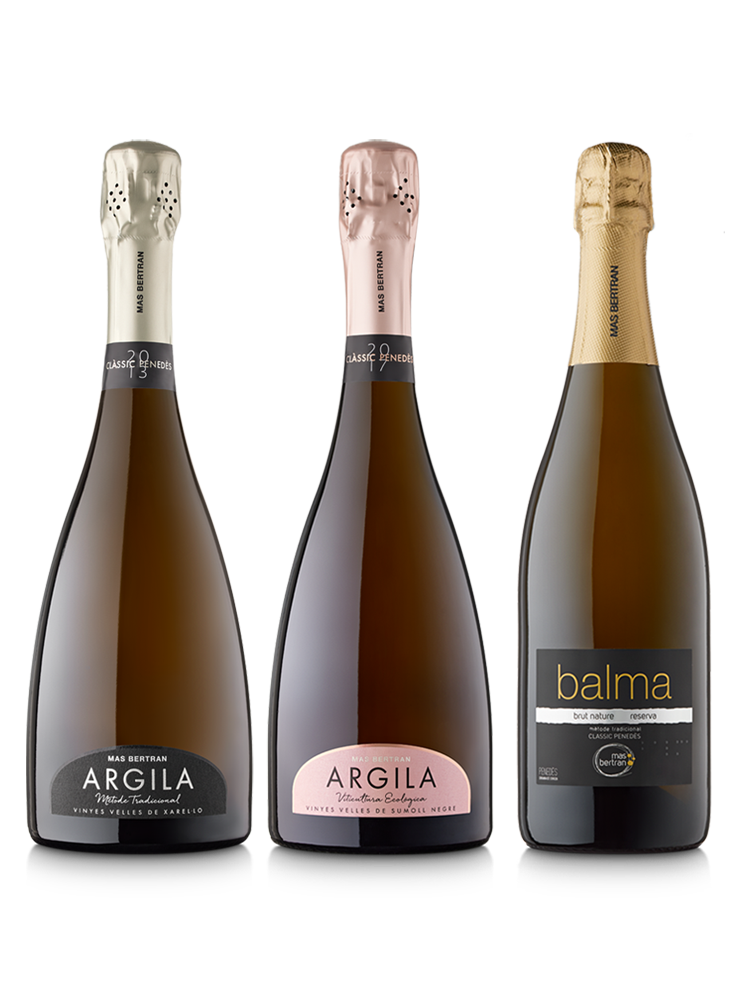 Tres vins de denominació d'origen Magnums Clàssic Penedès