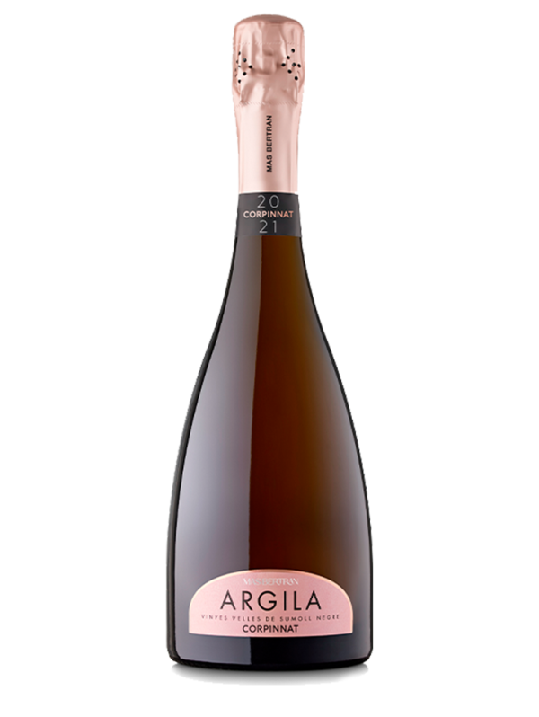 Vi rosat Penedès ecològic sense sulfits Argila Rosé Brut Nature