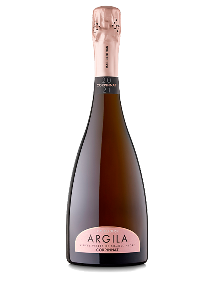 Vi rosat Penedès ecològic sense sulfits Argila Rosé Brut Nature